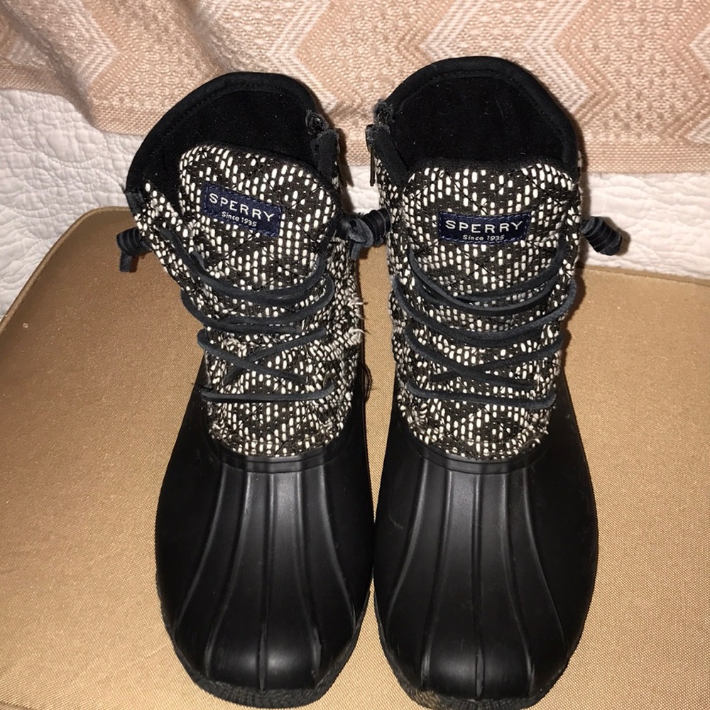 Sperry, waterproof boots